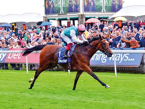 Enable comfortably saw off the challenge of Irish raider Magical by two-and-three-quarter lengths.