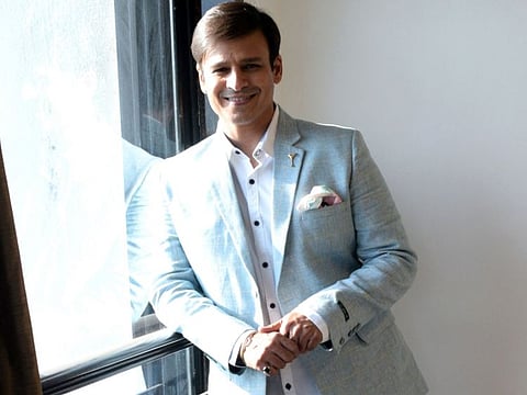 Mumbai: Actor Vivek Oberoi during a media interaction of his upcoming film "PM Narendra Modi", in Mumbai, on April 9, 2019. (Photo: IANS)