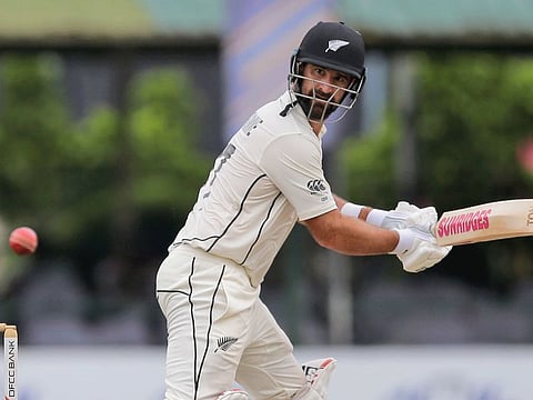 Colin de Grandhomme was unbeaten on 83 against Sri Lanka on the fourth day of final Test in Colombo on Sunday.