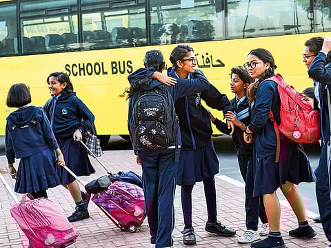 Students on a Sunday morning.