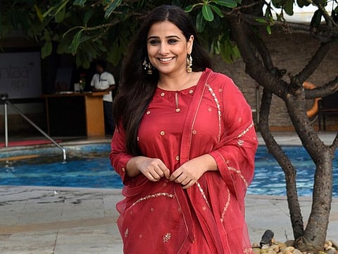 Mumbai: Actress Vidya Balan during media interactions for her film "Mission Mangal" in Mumbai on Aug 16, 2019. (Photo: IANS)