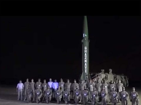 Pakistan successfully conducts night training launch of its ballistic missile -Ghaznavi.