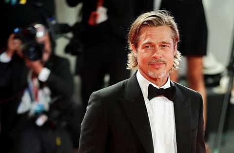 Actor Brad Pitt at the 76th Venice Film Festival's screening of the film 'Ad Astra' in competition.