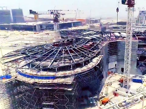 A screen grab from the video