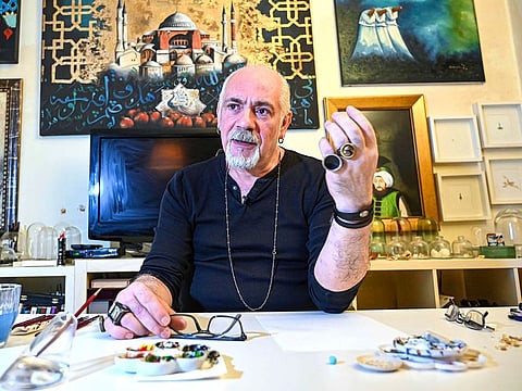 Turkey's Hasan Kale has been hitting his brush onto tiny everyday objects for more than two decades.