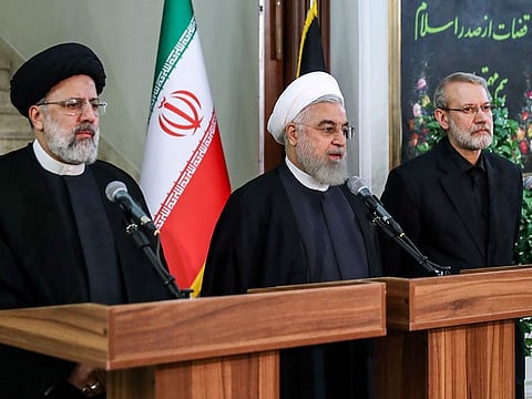 Iran President Hassan Rouhani.