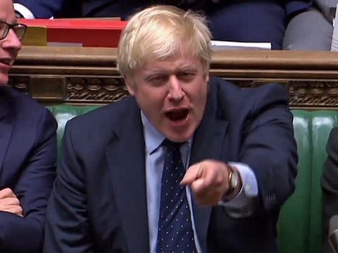 Britain's Prime Minister Boris Johnson.