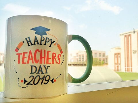 Teacher's Day Celebrations at Indian HIgh school