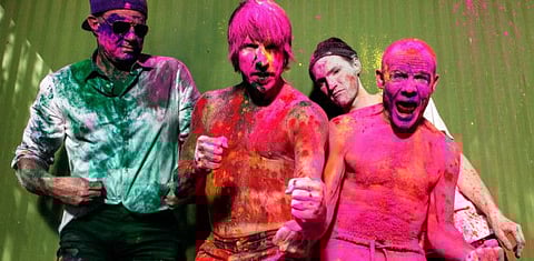The Red Hot Chili Peppers make their UAE debut this week in Abu Dhabi.