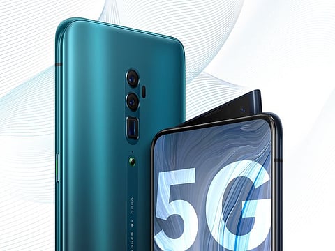 The Oppo Reno 5G is now available exclusively from etisalat stores and online through etisalat’s eShop, before its wide release on September 29