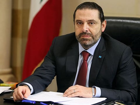 Lebanese Prime Minister Saad Hariri