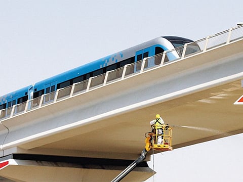File photo of Dubai Metro for illustrative purpose only