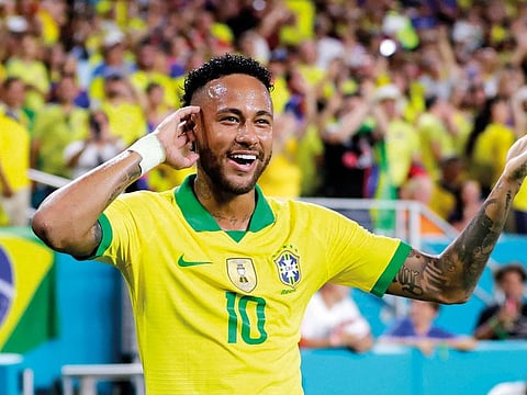 Brazil forward Neymar.