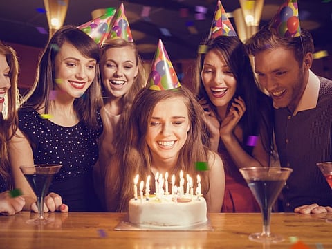 Instead of dreading the idea of getting older one must realise how lucky one is to be able to celebrate one's birthday with family and friends.