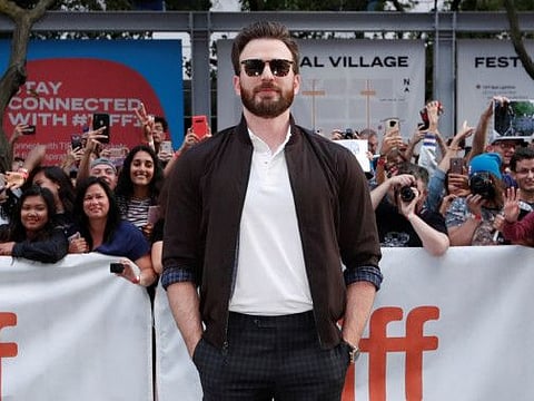 Cast member Chris Evans arrives for the special presentation of "Knives Out" at the Toronto International Film Festival (TIFF) in Toronto, Ontario, Canada September 7, 2019. REUTERS/Mario Anzuoni