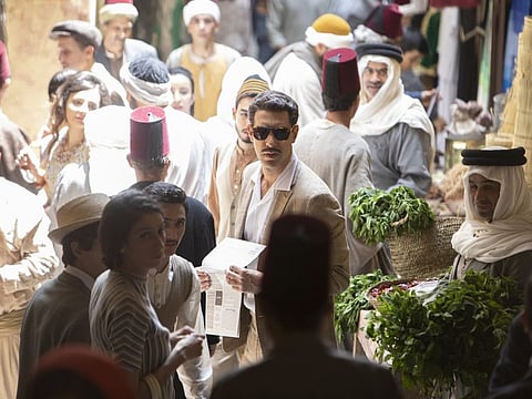 Sacha Baron Cohen plays Israeli spy Eli Cohen in 'The Spy'.