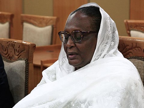 Asma Abdalla Sudan's first female foreign minister.