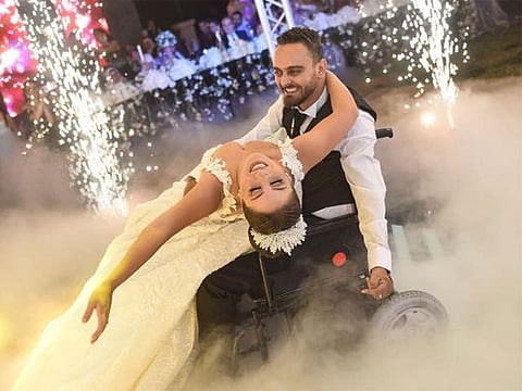 Fairytale wedding of Alya Al Chama and Jamal Bachacha