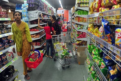 A supermarket in Mumbai. In India and in other countries, an organization funded by food and beverage companies quietly fights restrictions on sugary or processed foods.CreditCreditIndranil Mukherjee Agence France-Presse