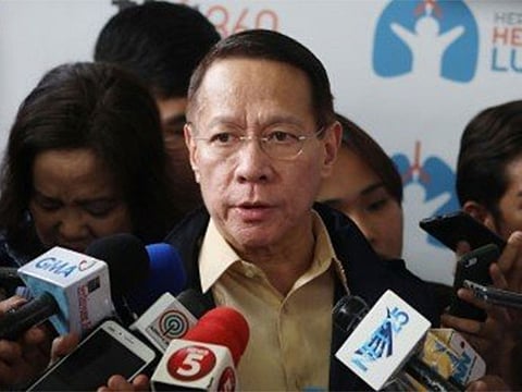 Philippine Health Secretary Francisco Duque III