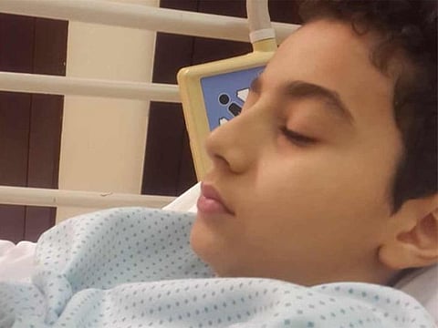 The grade 3 student was accompanied by his sister and the mother, who works as a teacher in the same school.