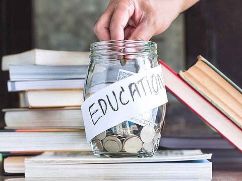 Studies find that it costs more than a million dirhams to put a single child through school from kindergarten to university.