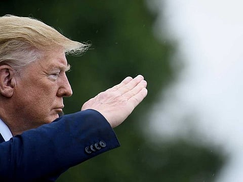 US President Donald Trump