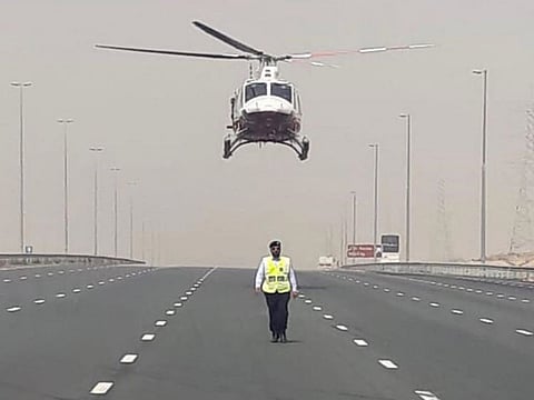 Sharjah Police Air Wing.