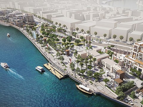 The extension, right next to the existing Deira Gold Souq, takes up the stretch from the Shindaga Tunnel to the edge of Hyatt Regency.