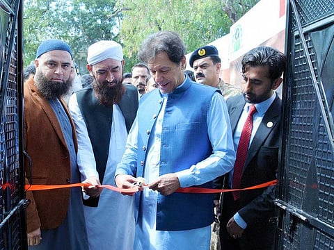 Imran Khan inaugurates the first Langar Khana (soup kitchen) in Islamabad to provide free food to the poor.
