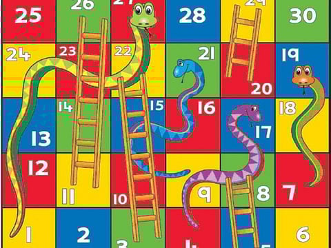 Off the cuff: Snakes and Ladders, Monopoly and Cluedo