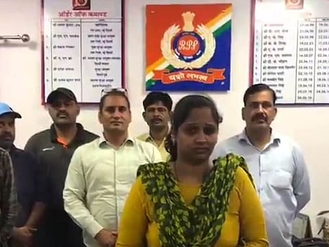 Thief nabbed at station in Delhi, India