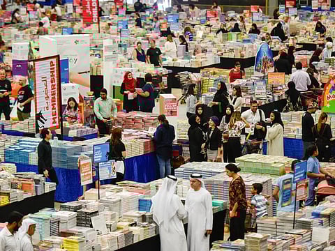 Big Bad Wolf, the world biggest book sale at Sound Stage in Dubai Studio City in Dubai. 9th October 2019. Starting on 10th October 2019 till 20th October 2019 and will be open for 24hours. Photo: Ahmed Ramzan/ Gulf News