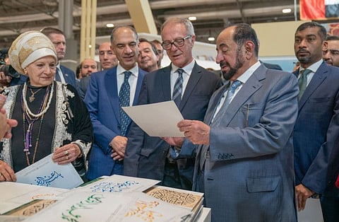 A high-level delegation from the UAE, led by His Highness Dr Shaikh Sultan bin Muhammad Al Qasimi, Supreme Council Member and Ruler of Sharjah, witnessed the launch ceremony of the 37th edition of the LIBER International Book Fair, LIBER 2019, in Madrid, Spain, yesterday.Sharjah is taking part in the fair as its guest of honour. LIBER 2019 is being held at the Feria de Madrid till October 11.
WAM