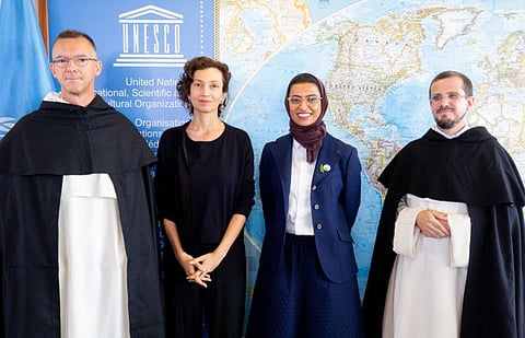 The United Arab Emirates and the United Nations Educational, Scientific and Cultural Organisation (UNESCO) renewed their collaboration to the flagship UNESCO initiative Revive the Spirit of Mosul earlier this morning, extending the historic partnership on restoration and reconstruction efforts in Mosul, Iraq. Her Excellency Noura bint Mohammed Al Kaabi, UAE Minister of Culture and Knowledge Development; and Audrey Azoulay, Director General of UNESCO met earlier today at the organisation’s headquarters in Paris, signaling a continued focus on rebuilding iconic landmarks that lie at the core of human civilisations. This agreement arises in line with the UAE championing 2019 as the Year of Tolerance, emphasising tolerance as a universal concept and a sustainable institutional endeavour through legislation and policies aimed at entrenching the values of tolerance, dialogue, coexistence and openness to different cultures.