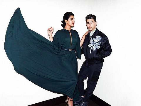 Actress Priyanka Chopra Jonas and her actor-singer husband Nick Jonas during the Paris Fashion Week. (Photo: Instagram/priyankachopra)
