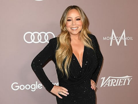 BEVERLY HILLS, CALIFORNIA - OCTOBER 11: Mariah Carey attends Variety's 2019 Power Of Women: Los Angeles Presented By Lifetime at the Beverly Wilshire Four Seasons Hotel on October 11, 2019 in Beverly Hills, California. Jon Kopaloff/Getty Images,/AFP
== FOR NEWSPAPERS, INTERNET, TELCOS & TELEVISION USE ONLY ==