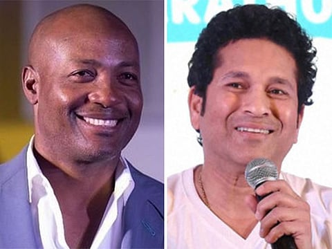 Brian Lara and Sachin Tendulkar