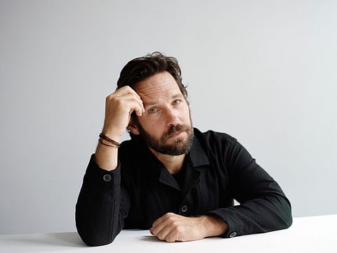 The actor Paul Rudd in New York on Sept. 5, 2019. The star of "Ant-Man" and "Avengers: Endgame" confronts himself, quite literally, playing both an imperfect man and his perfect clone in "Living With Yourself." (Valerie Chiang/The New York Times)