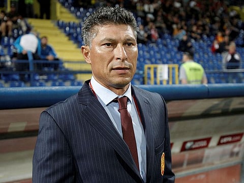 Bulgaria coach Krasimir Balakov.