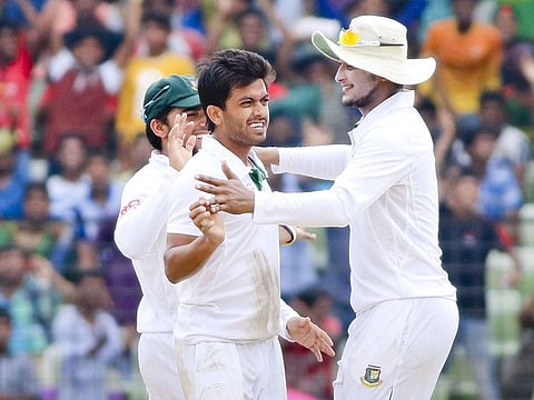 Bangladesh's Jubair Hossain.