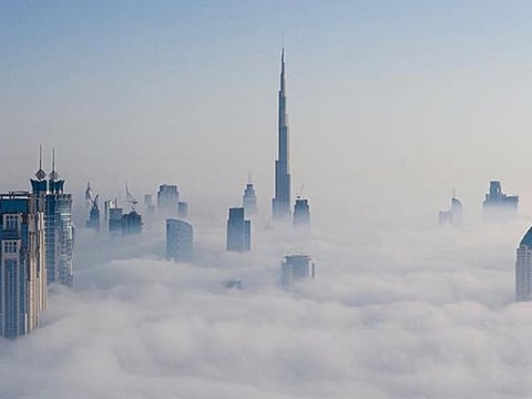 A bird's-eye view of Dubai