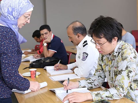NAT Learning Arabic class