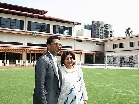 A UAE-based Indian couple’s efforts and perseverance at elevating the conditions of  girl’s government school in Kozhikode cty,  Kerala, India has paid rich dividends catapulting it to the top 2 government schools in the country by the Education World (EW) India School Rankings in 2019-2020.