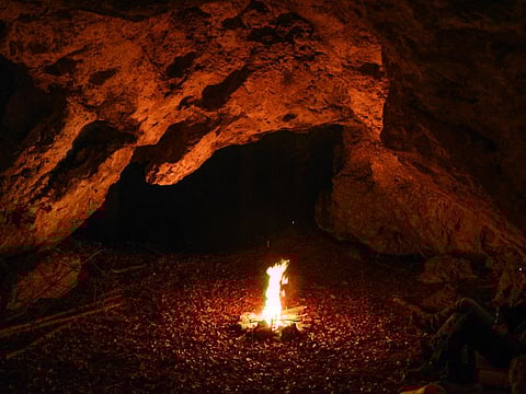 The primal feelings in lighting a fire