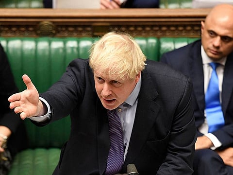 Britain's Prime Minister Boris Johnson