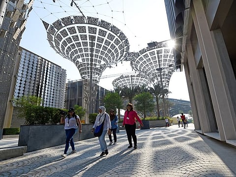 Structures started taking shape at Expo 2020 Dubai site during Global Media tour on Tuesday 22 October 2019. Photo: Virendra Saklani/Gulf News
