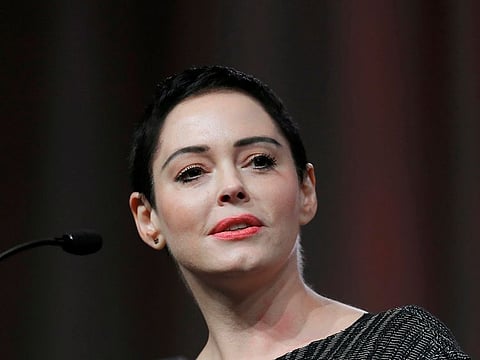 Actress Rose McGowan.