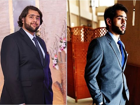 Talha Majid (before) and after