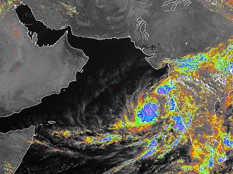 Tropical Depression over the Arabian Sea